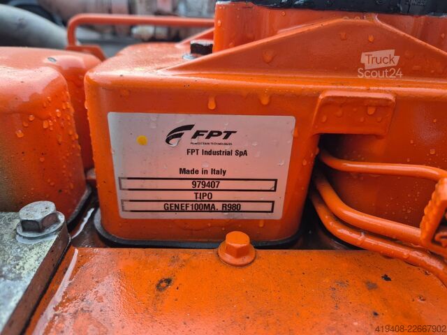 Jeneratör seti Mecc Alte ECP34 2S4 - FTP Engine,126kVA,New oils, filters...