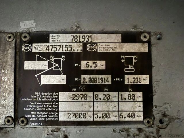 شاحنة قلابة Benalu 60m3 Optiliner Vol alu SELF SUPPORT 5.900KG NL ...