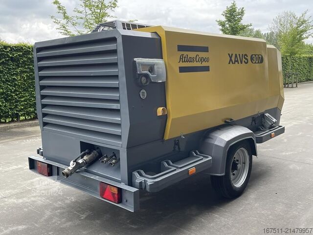 Compresseur frigorifique Atlas Copco XAVS 307 CD