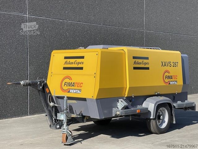 Compresseur frigorifique Atlas Copco XAVS 287