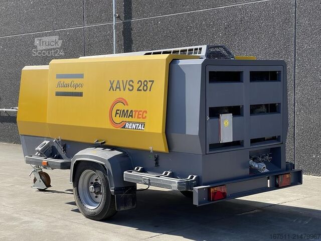 Compresseur frigorifique Atlas Copco XAVS 287