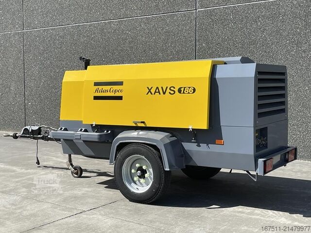 Compresseur frigorifique Atlas Copco XAVS 186 JD - N