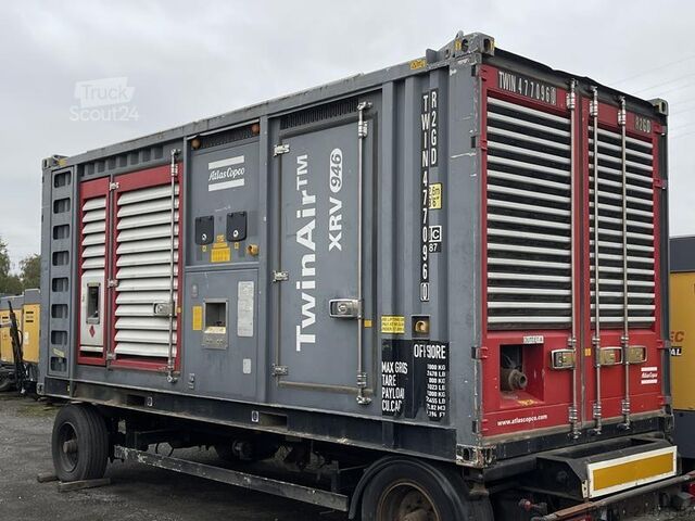Compresseur frigorifique Atlas Copco XRV 946 CD