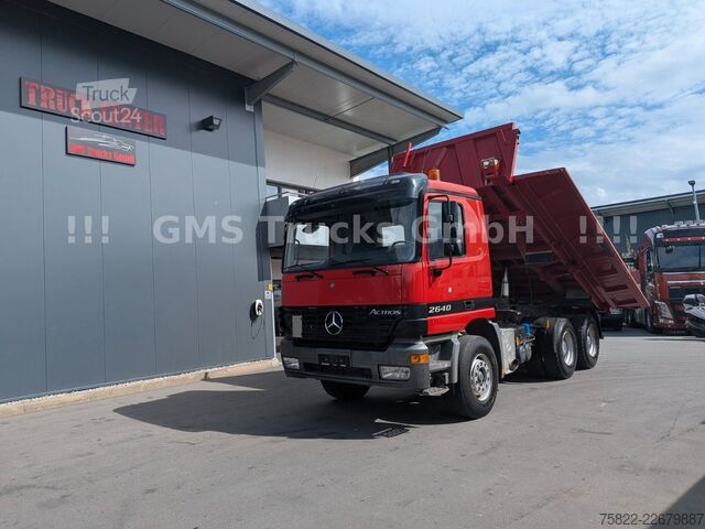 Driezijdige kipper MERCEDES-BENZ Actros 2640 / 6X4 / EPS / German/  Meiller BORDM