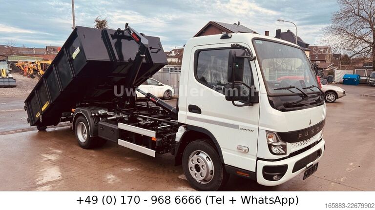 Самосвал-фургон FUSO Canter 7 C 18 Abrollkipper HIAB 5 t. Klasse