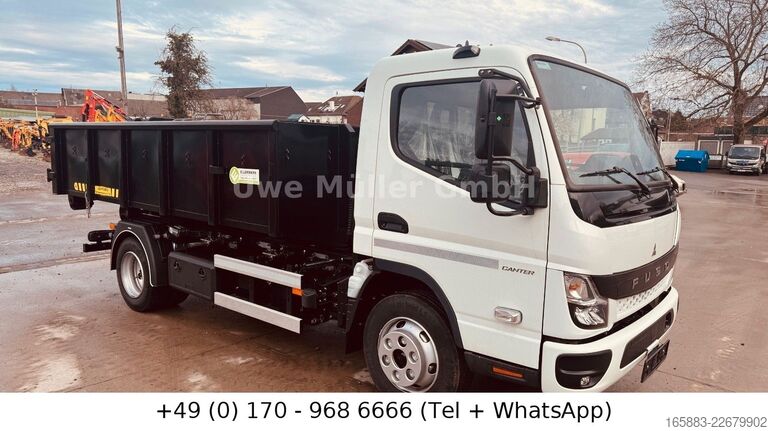 Самосвал-фургон FUSO Canter 7 C 18 Abrollkipper HIAB 5 t. Klasse