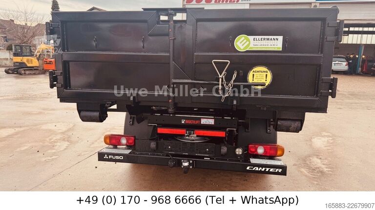 Самосвал-фургон MITSUBISHI Canter 7 C 18 Abrollkipper HIAB 5 t. Klasse