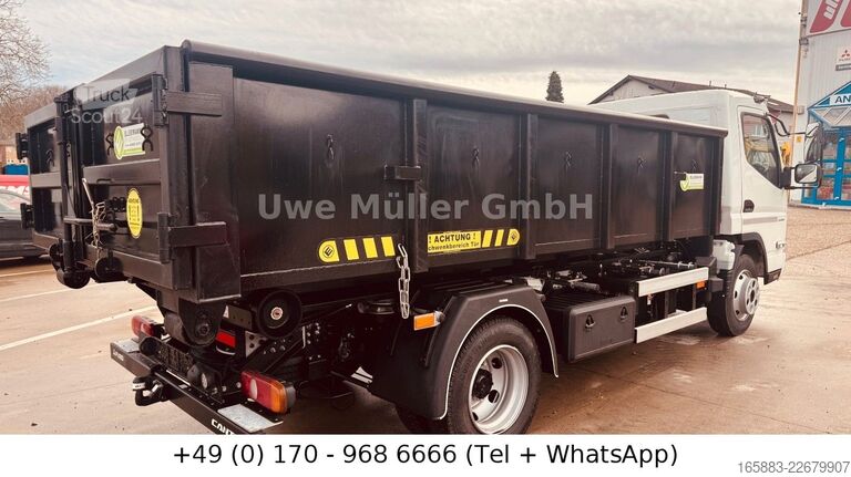 Самосвал-фургон MITSUBISHI Canter 7 C 18 Abrollkipper HIAB 5 t. Klasse