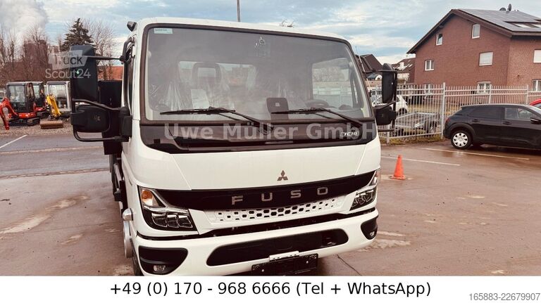 Самосвал-фургон MITSUBISHI Canter 7 C 18 Abrollkipper HIAB 5 t. Klasse