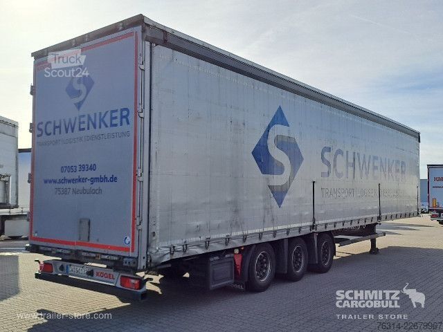 Odprta polprikolica s ponjavo Kögel Curtainsider Mega