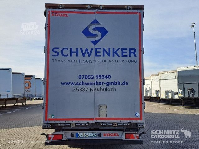 Odprta polprikolica s ponjavo Kögel Curtainsider Mega