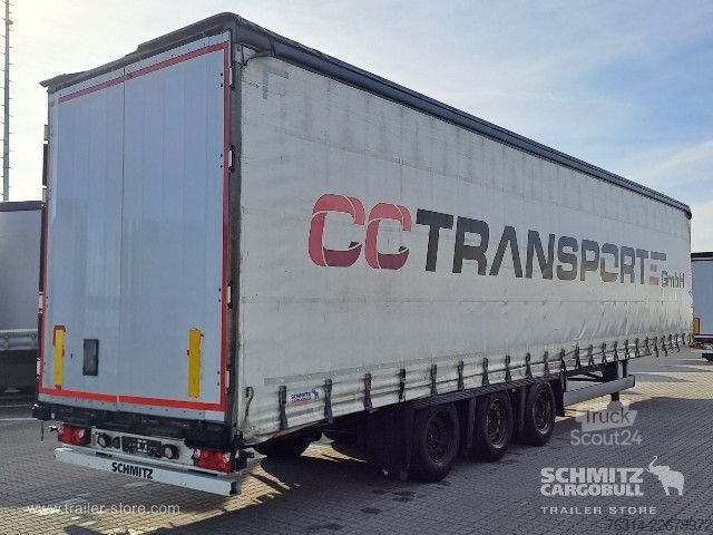 Odprta polprikolica s ponjavo Schmitz Cargobull Curtainsider Mega Getränke