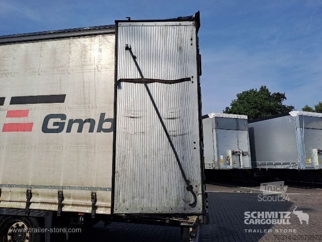 Odprta polprikolica s ponjavo Schmitz Cargobull Curtainsider Mega Getränke