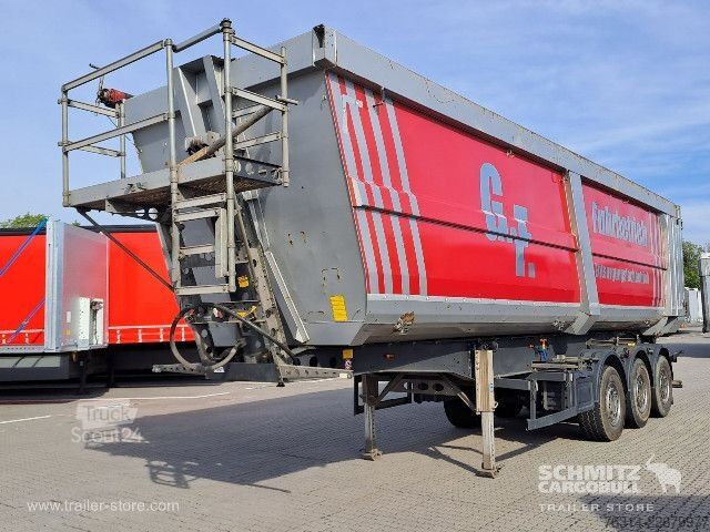 Polpriklopnik kiper Schmitz Cargobull Kipper Stahlrundmulde 52m³