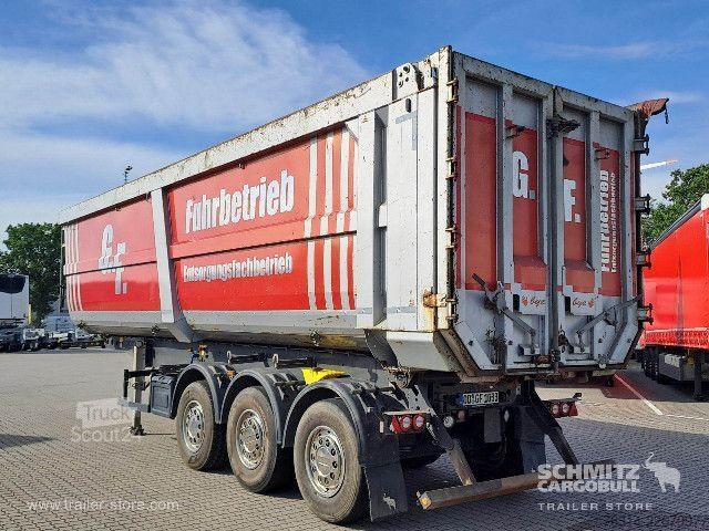Polpriklopnik kiper Schmitz Cargobull Kipper Stahlrundmulde 52m³