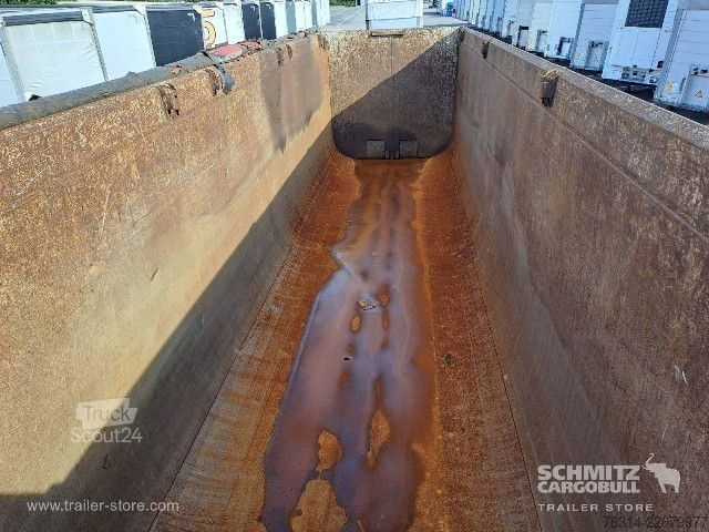Polpriklopnik kiper Schmitz Cargobull Kipper Stahlrundmulde 52m³