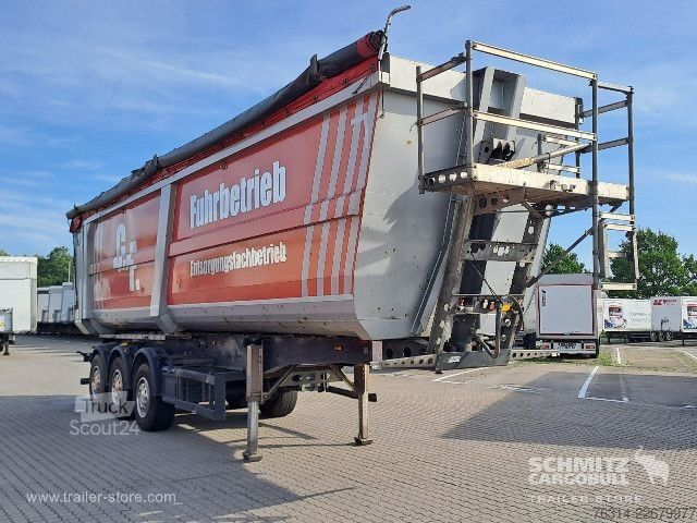 Polpriklopnik kiper Schmitz Cargobull Kipper Stahlrundmulde 52m³