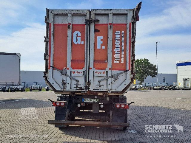 Polpriklopnik kiper Schmitz Cargobull Kipper Stahlrundmulde 52m³