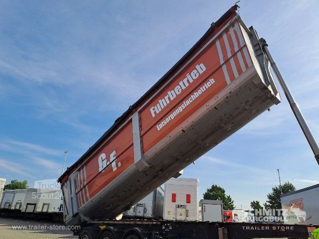 Polpriklopnik kiper Schmitz Cargobull Kipper Stahlrundmulde 52m³