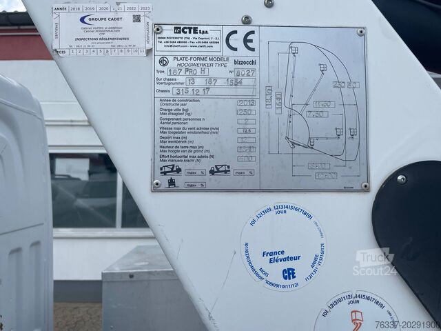 Savaeigė darbo platforma Renault Steiger CTE 187 PRO H