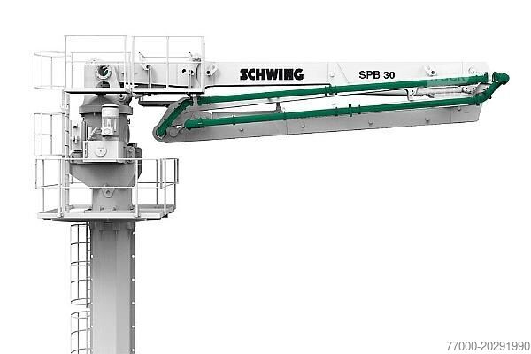 Betonpomp Schwing Concrete placing boom