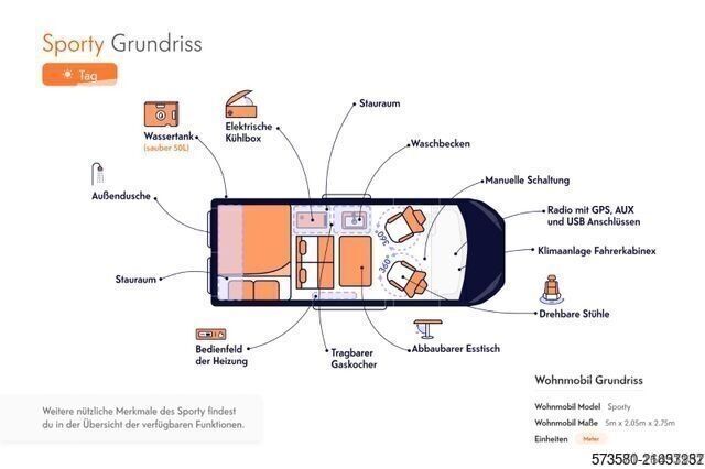 Kemperis/kemperis automobīlis Fiat Ducato Wohnmobil |2018| EURO 6 | Professioneller Verkäufer