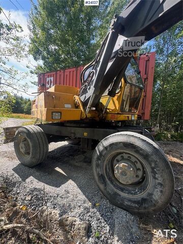 Pelle sur roues Atlas 1304 Wheeled Excavator – 2 Buckets