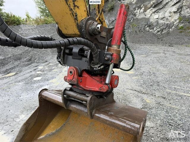 Hjulgrävare Caterpillar M313 D wheeled excavator with Indexator tilt and S