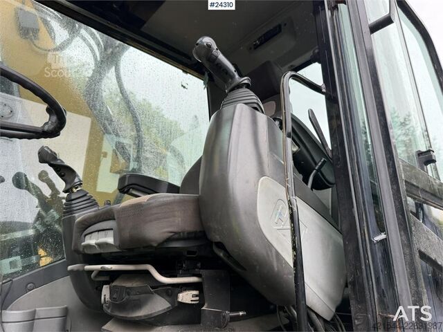 Hjulgrävare Caterpillar M313 D wheeled excavator with Indexator tilt and S