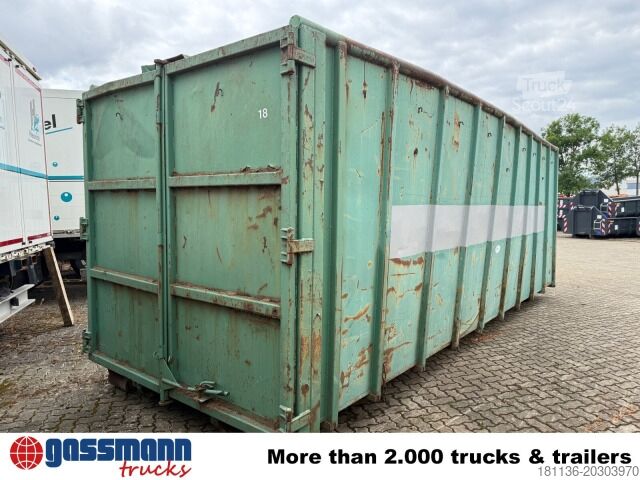 حاوية متدحرجة  Abrollcontainer mit Flügeltür ca. 40m³