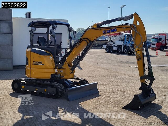 Minigraver XCMG XE35 E Fabrieksgarantie- CW+3 Bakken - Yanmar M...