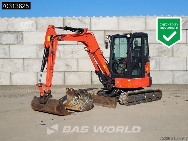 Minigraver Kubota U36-4 3 Buckets