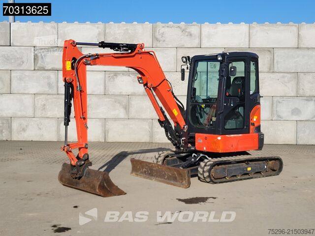 Minigraver Kubota U36-4 3 Buckets
