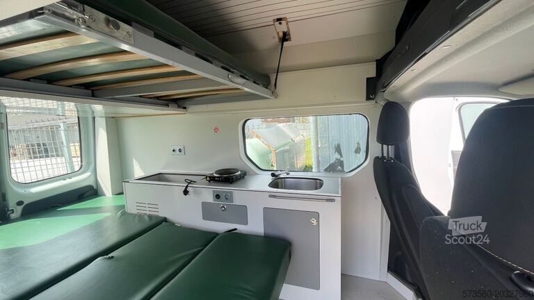 Kastenwagen Wohnmobil / Campervan Fiat Talento Camper | 2 Schlafplätze Küche | Reisefertig