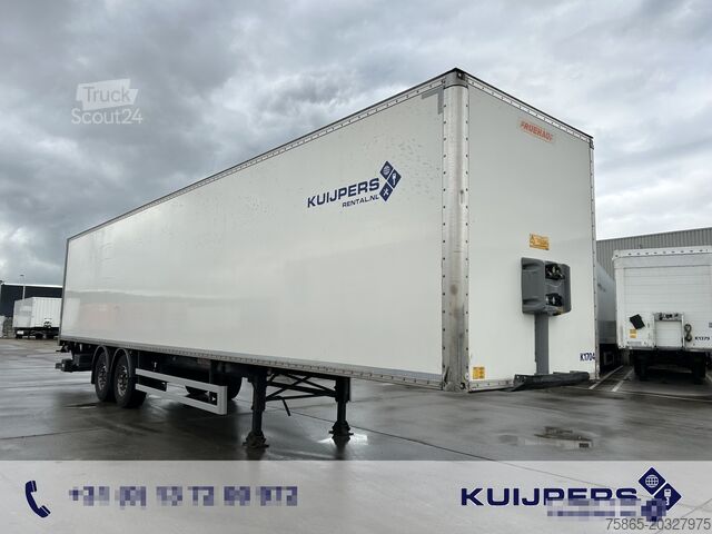 Lagaminas Fruehauf FSR MD4 / Box / Loadlift 2000 kg / Lift axle / ...