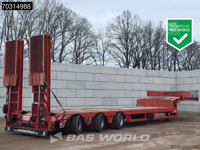 Lav laster Faymonville STZ-3U 3 axles 3x lenkachse Ramps
