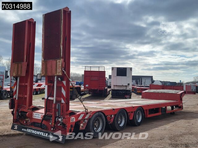 Lav laster Faymonville STZ-3U 3 axles 3x lenkachse Ramps