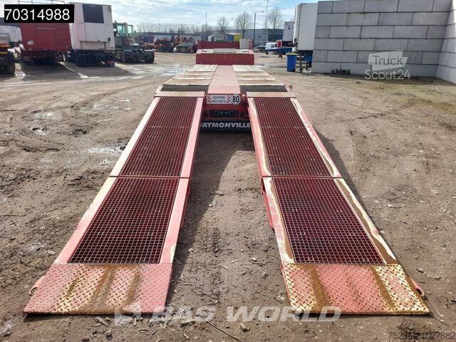 Lav laster Faymonville STZ-3U 3 axles 3x lenkachse Ramps