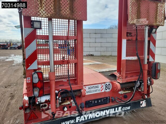 Lav laster Faymonville STZ-3U 3 axles 3x lenkachse Ramps