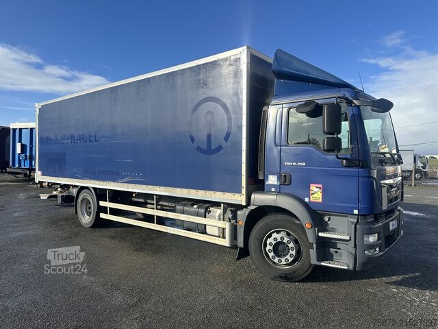 Box truck MAN TGM 16.250 EURO 6 FURGON 16T