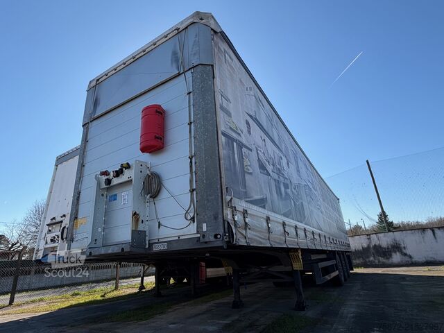 Open semitrailer with tarp Schmitz Cargobull TAULINER CON ELEVACION
