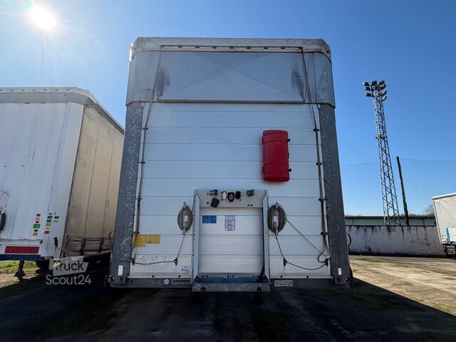 Open semitrailer with tarp Schmitz Cargobull TAULINER CON ELEVACION