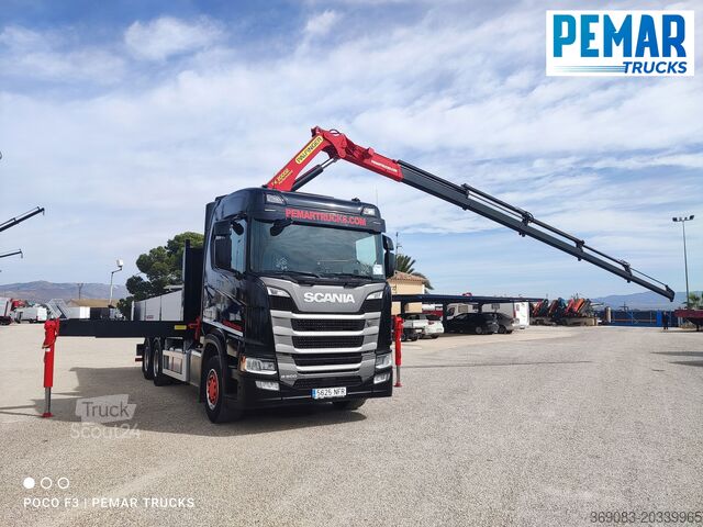 CAMION GRUA SCANIA R 500