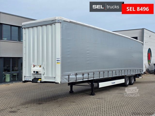 Open semitrailer with tarp KRONE SZ