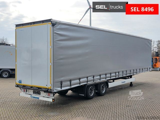 Open semitrailer with tarp KRONE SZ