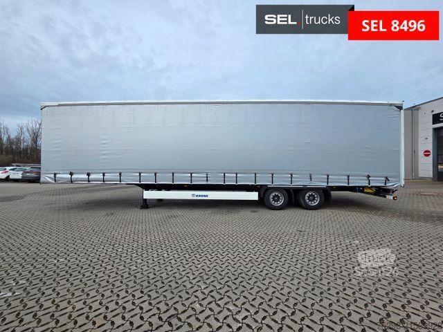 Open semitrailer with tarp KRONE SZ
