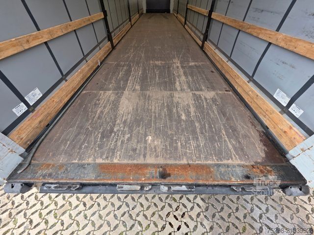 Open semitrailer with tarp KRONE SZ