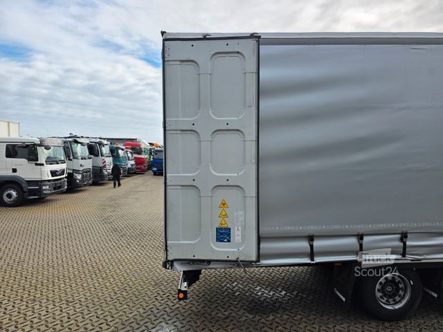 Open semitrailer with tarp KRONE SZ