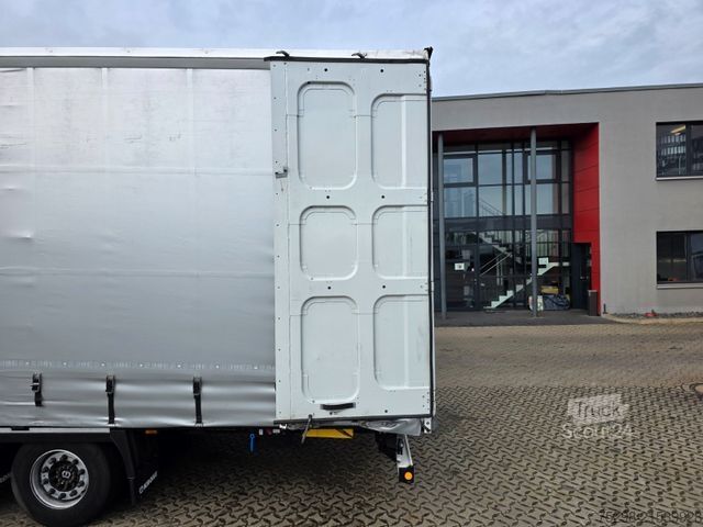 Open semitrailer with tarp KRONE SZ