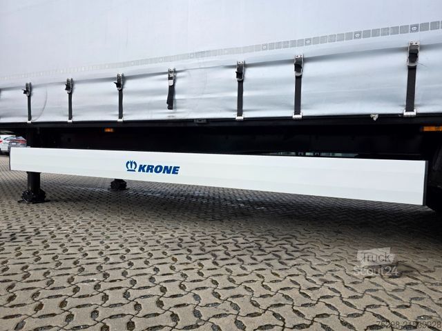 Open semitrailer with tarp KRONE SZ